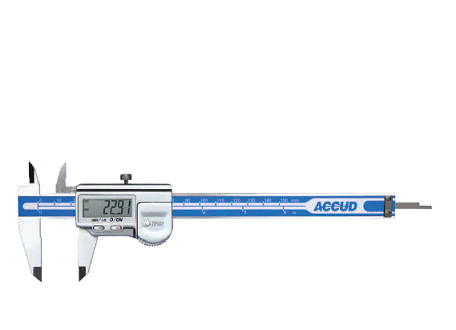 CALIPERS DIGITAL WATERPROOF metal IP67 L 200/0.01 112-008-12 ACCUD