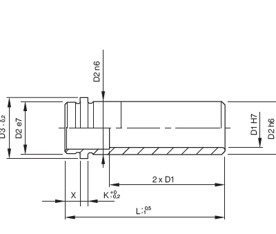 BUSHING TYPE PBR 16x26 RET