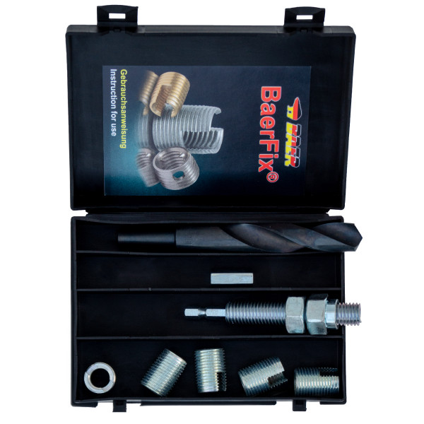 Thread restoration kit self-tapping