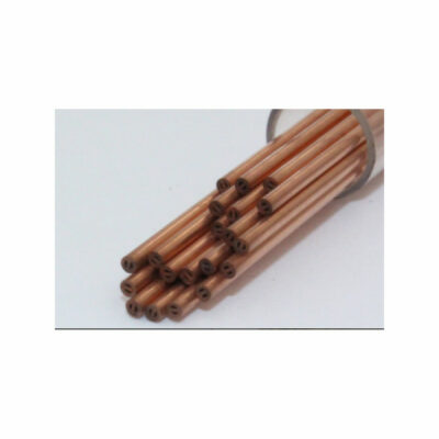 Multi-channel copper tube 1.0x300 coreless 2 holes HGH