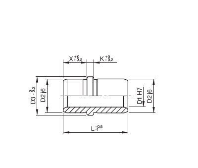 BUSHING TYPE PR 14x32 RET