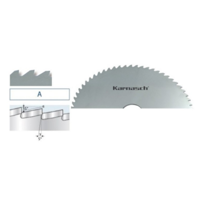 CIRCULAR FOR METAL 80x1.5 S.Z HSS DIN 1837 A 100Z 55000080150 KARNASCH