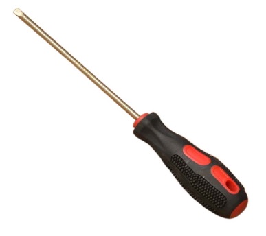 BRONZE FLAT SCREWDRIVER