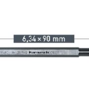 ВОДАЧ ЗА МАГНИТНА БОРКОРОНА СЪС ЗАПОЕНИ ТВЪРДОСПЛАВНИ ПЛАСТИНИ HARD LINE 40мм 12-17мм 6.34х90мм 201149 KARHASCH