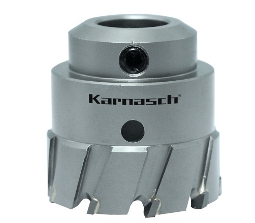 БОРКОРОНКА ЗА МЕТАЛ L-30мм СЪС ЗАПОЕНИ ТВЪРДОСПЛАВНИ ПЛАСТИНИ