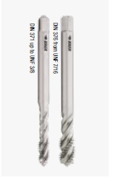 Blind hole shape C spiral