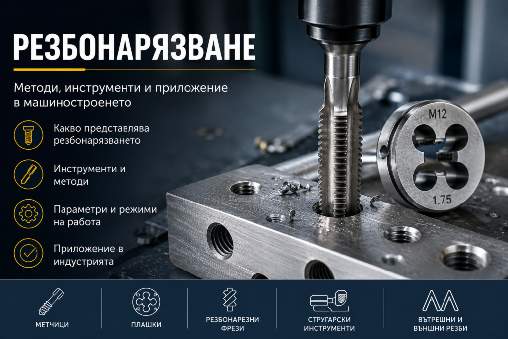 резбонарязване в машиностроенето