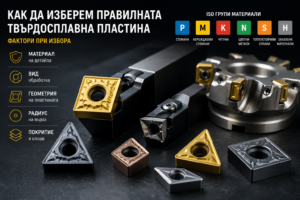 Как да изберем правилната твърдосплавна пластина за металообработка
